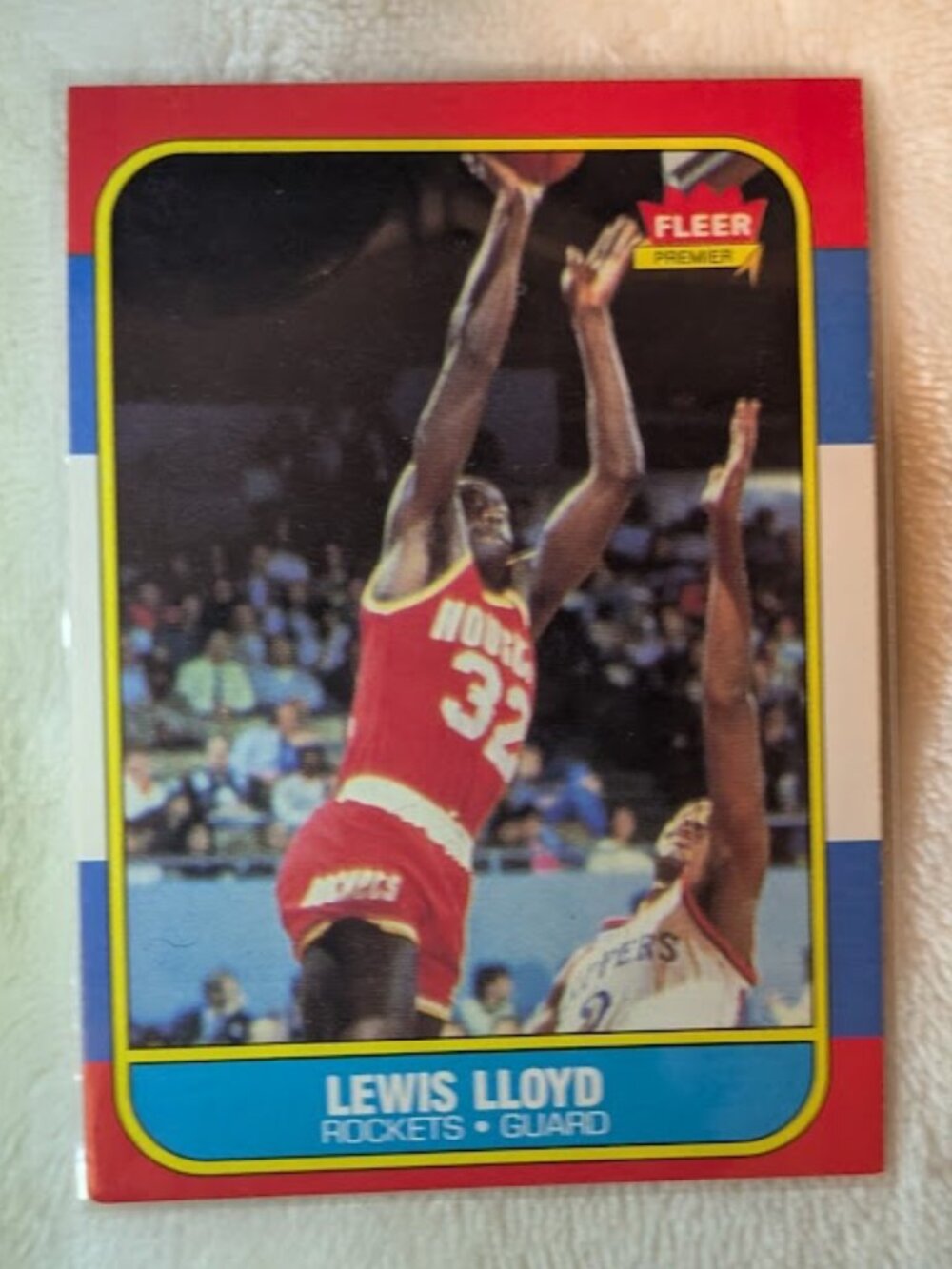 1986 Fleer LEWIS LLOYD #65